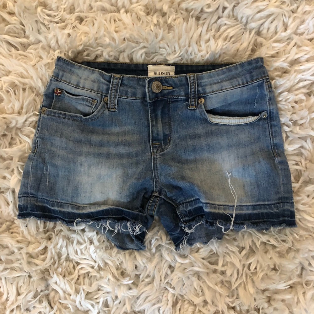 Kids Hudson jean shorts